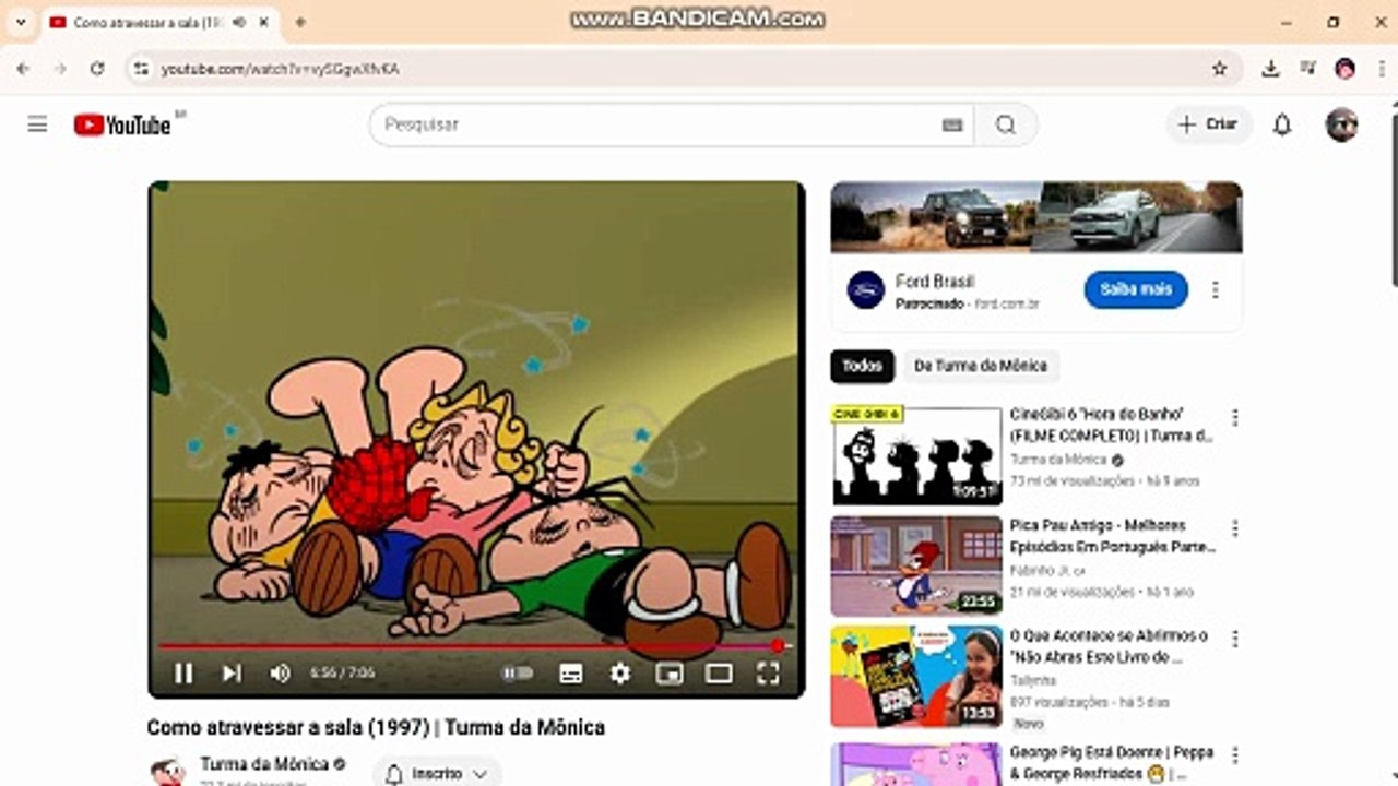 Turma da Mônica - Créditos Discovery Networks Episódio 11 Como atravessar a sala