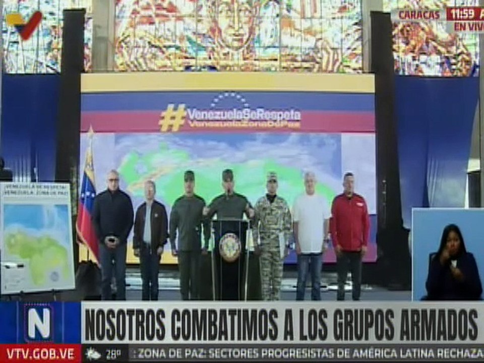 Vpdte. Sec. Padrino López:  Estamos de pie para darle al pueblo la felicidad y estabilidad económica