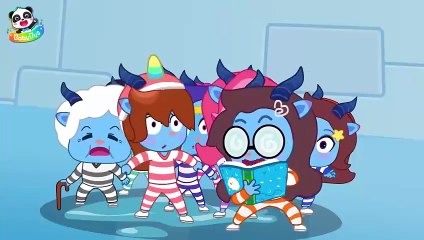 Uh-oh_ Water Everywhere _ 🌊 WaterCity Mystery _ Sheriff Labrador _ Kids Cartoon _ BabyBus(720P_HD)