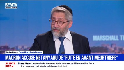Hamas/Israël: "Israël veut absolument être certain que le Hamas ne soit plus en capacité de refaire ce qu'il a fait", déclare Haïm Korsia, grand rabbin de France