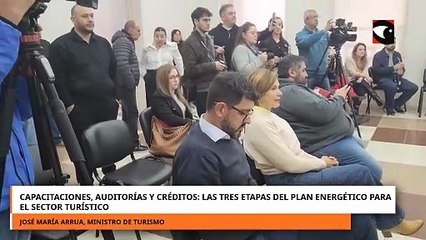 Capacitaciones auditorías y créditos las tres etapas del plan energético para el sector turístico