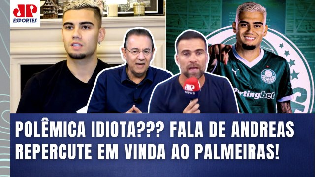 PAREM DE PALHAÇADA!!! ISSO que o ANDREAS PEREIRA FALOU é... Novo REFORÇO do Palmeiras GERA DEBATE!