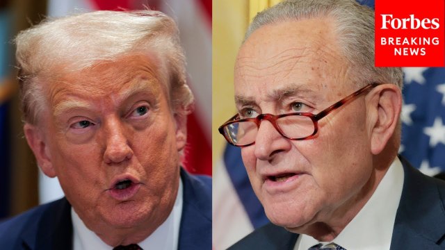 'I Don't Like Getting Into Looks...': Trump Unleashes On 'Poor, Stupid Chuck Schumer'