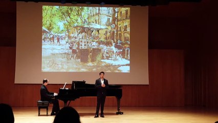 Rosó de la zarzuela Pel teu Amor, tenor Dresden Ramos