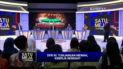 DPR Klarifikasi Tunjangan Rumah DPR 50 Juta, Ini Kekhawatiran Publik Menurut Pengamat |SATU MEJA