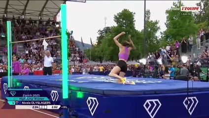 Nicola Olyslagers signe la meilleure performance mondiale de l'année - Athlé - Ligue de diamant - Zurich