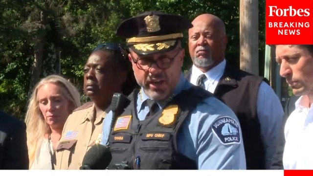 Minneapolis Police Chief Brian O'Hara Takes Questions From Reporters About Deadly Shooting