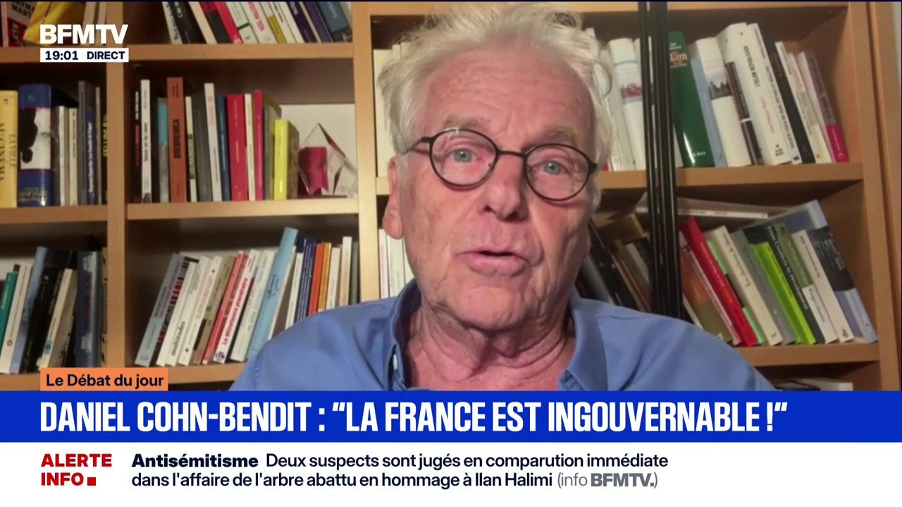 Crise politique: "Le mouvement de Bloquons tout est idiot", estime Daniel Cohn-Bendit