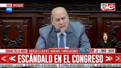 Guillermo Francos respondió las preguntas de los diputados (