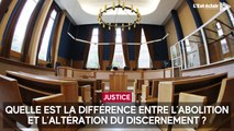 Quelle est la différence entre l’abolition et l’altération du discernement ?