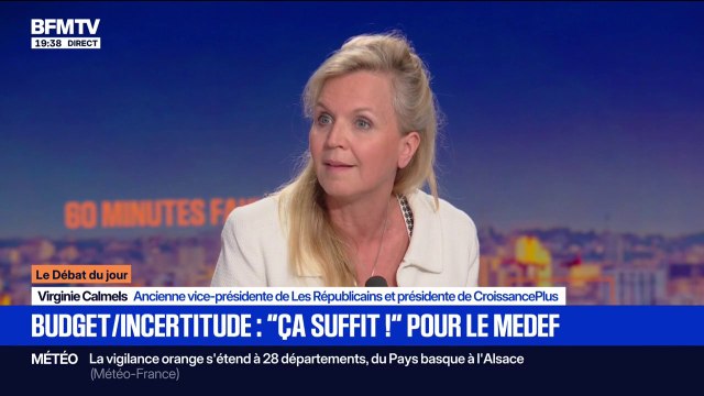 Crise politique: Pour la première fois, je ressens une anxiété très forte, dans l'ensemble du monde économique , déclare Virginie Calmels, Ancienne vice-présidente des LR