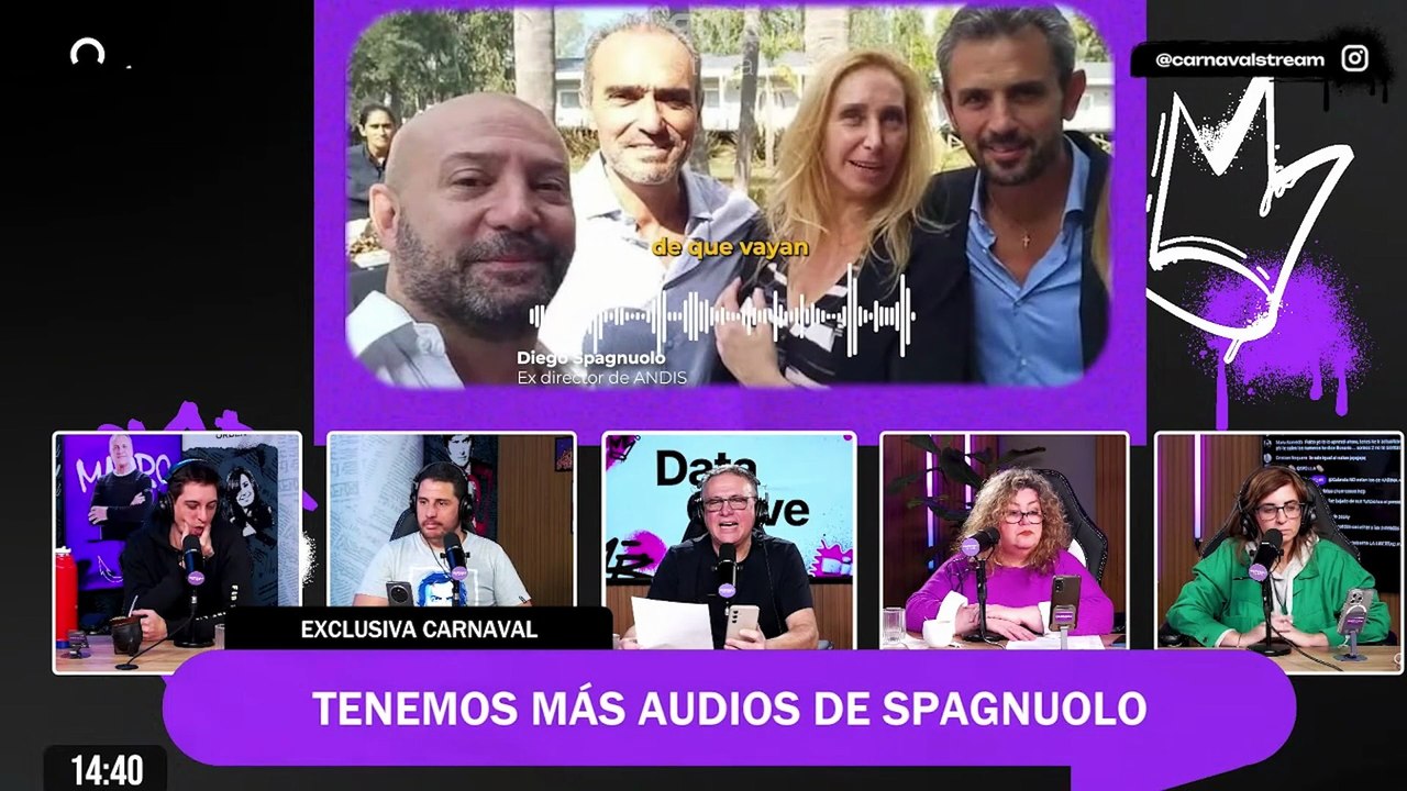 Los nuevos audios de Diego Spagnuolo