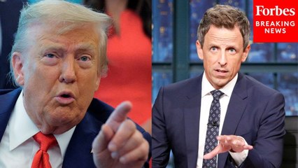 Trump Calls For Probe Into Seth Meyers Over NBC Contract Extension