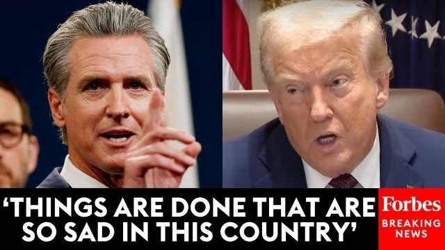 Trump Accuses Gavin Newsom And 'Radical Left' Dems Of 'Destroying Our Country'