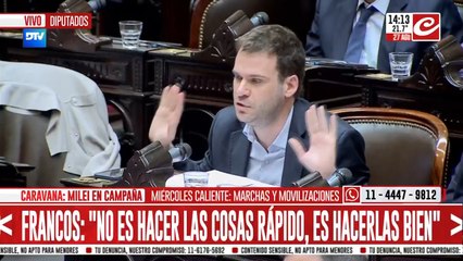 Diputados le realizaron sus preguntas a Guillermo Francos