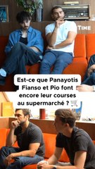 Est-ce que Pio Marmaï et Panayotis vont toujours au supermarché ?