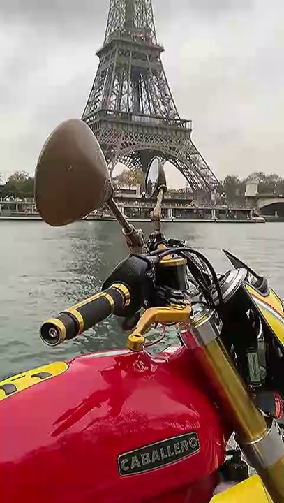 ➡️ LOVE PARIS ❤️/ CITY TOUR - Bike Ride in Paris (Fantic Caballero) / LES FILS DE JOIE « Adieu Paris »