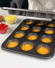 Crunchy chili cheese muffins recipe🌮