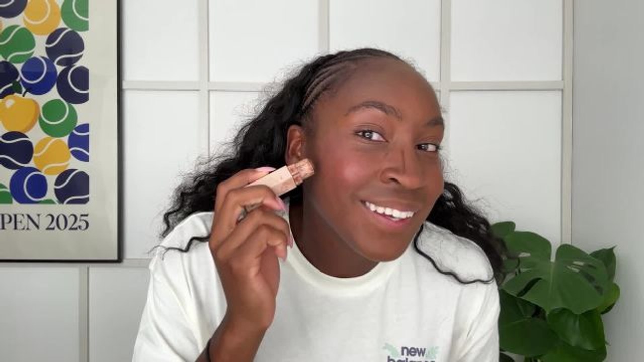 Coco Gauff's Favorite Sunscreen Doesn't Leave a White Cast