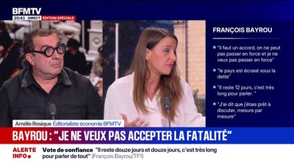Vote de confiance du 8 septembre: "Je ne veux pas passer en force", déclare François Bayrou