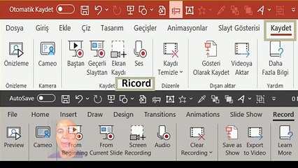 7.Ders Kayıt Record Özelliği