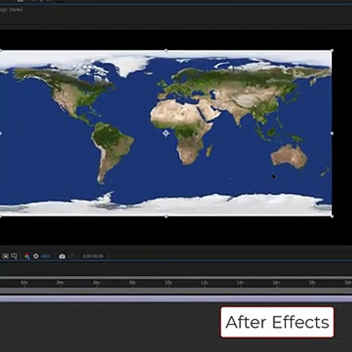 Adobe After Effects Making a Globe
