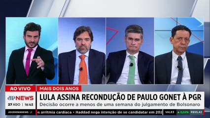Lula assina recondução de Paulo Gonet à PGR por mais dois anos