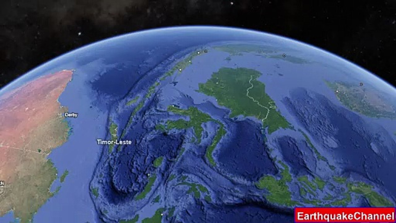 sulawesi, indonesia Earthquake today now 2025-08-28, at 03:45:02