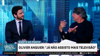 “Eu não assisto mais televisão”, afirma apresentador Olivier Anquier | DIRETO AO PONTO