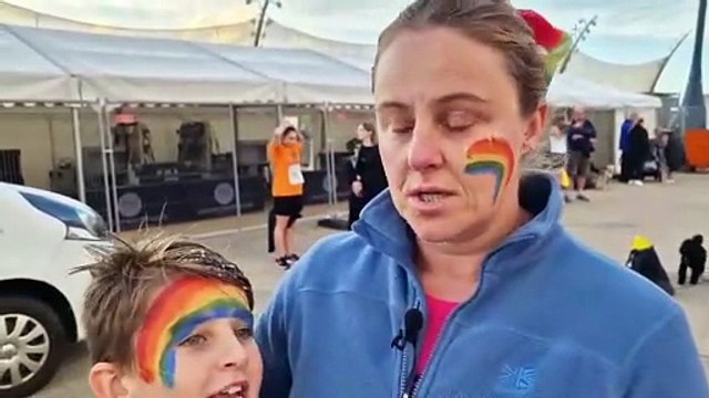 Runners take to the Promenade in the Blackpool Illuminations 2025 Night Run