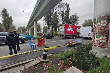 Trágico accidente en Xochimilco: motociclista pierde la vida tras derrapar y ser atropellado