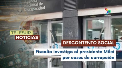 Argentinos califican al gobierno de Milei como corrupto