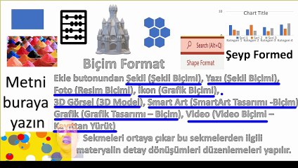 9.Ders Shape Format Şekil Nesne Biçimi Şekil Nesne Formatı