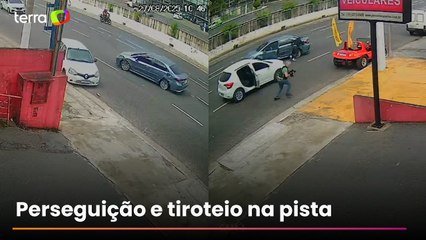 Perseguição termina em tiroteio, carro deslizando na pista e dois mortos na zona sul de São Paulo