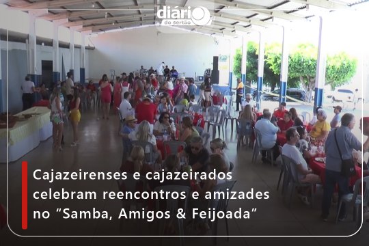 Cajazeirenses e cajazeirados celebram reencontros e amizades no “Samba, Amigos & Feijoada”