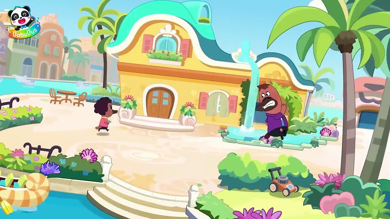 Who_s the Thief_ _ WaterCity Mystery🌊 _ Funny Stories _ Sheriff Labrador _ Kids Cartoon _ BabyBus(720P_HD)