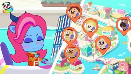 Police Calls _ Police Cartoon _ Safety Rules _ Sheriff Labrador _ Kids Cartoon _ BabyBus(720P_HD)