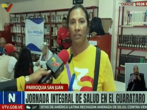 Caracas | Habitantes de San Juan son favorecidos con jornada integral de salud