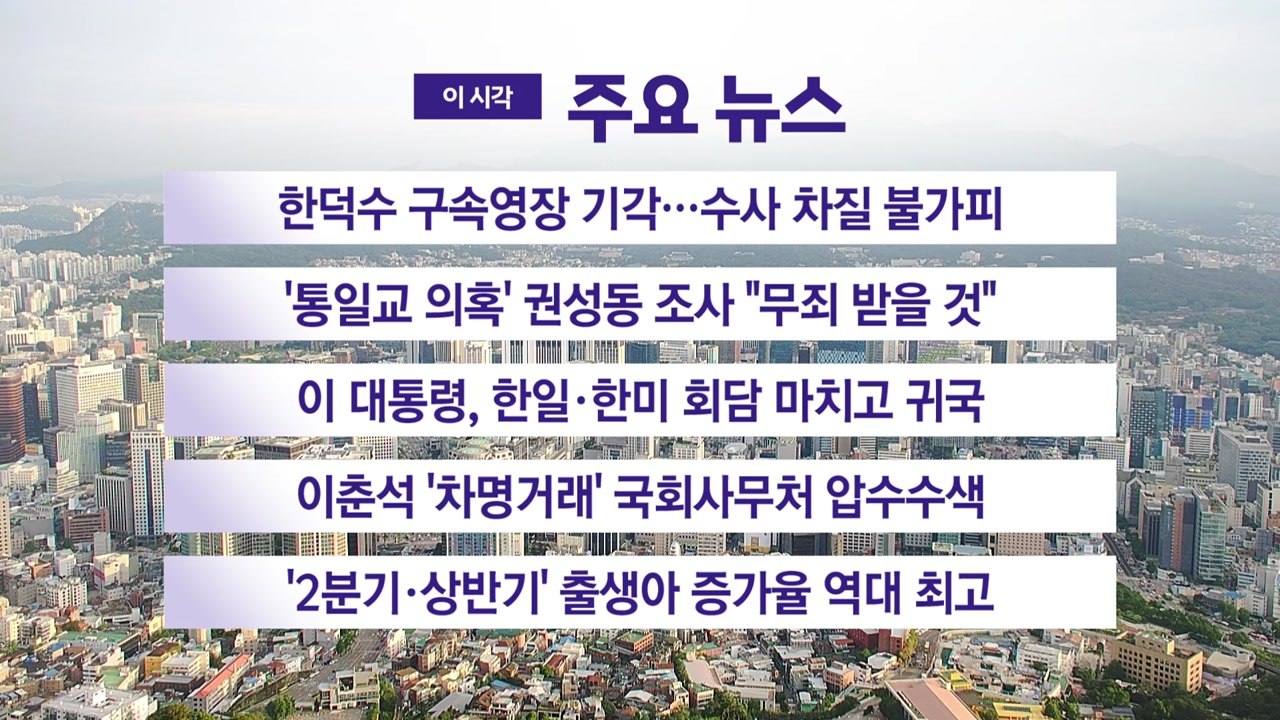 [YTN 실시간뉴스] 한덕수 구속영장 기각…수사 차질 불가피 / YTN