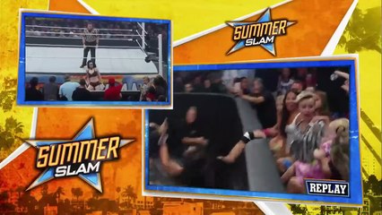 FULL MATCH AJ Lee vs. Paige   Divas Title Match SummerSlam 2014