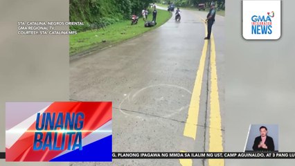 Contractor, kritikal matapos tambangan ng riding-in-tandem | Unang Balita