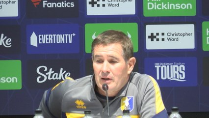 Nigel Clough on Mansfield cup exit at Everton