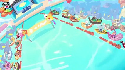 The Water Games _ 🌊 WaterCity Mystery _ Safety Tips _ Sheriff Labrador _ Kids Cartoon _ BabyBus(720P_HD)