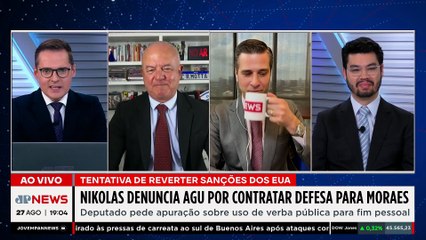 Nikolas Ferreira denuncia AGU por contratar defesa para Moraes para reverter sanções dos EUA