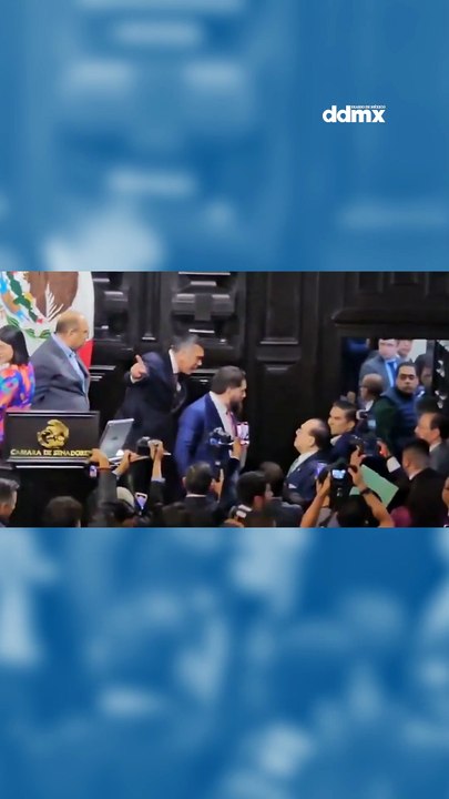 Escándalo en el Senado de México