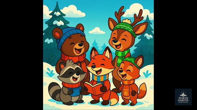 Forêt d’hiver chante | Contes de fées du Dakota du Nord
