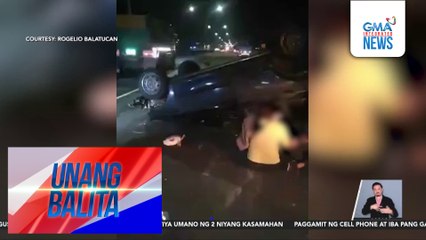 5, sugatan sa karambola ng 4 na sasakyan sa NLEX | Unang Balita