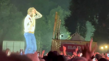 Post Malone, show all'ippodromo Snai di Milano