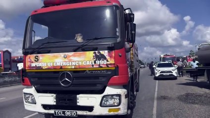 Factory Fire Contained in Piarco 🚒