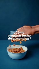 Leche de almendra casera: descubre lo fácil que es prepararla y sus beneficios 🥛🌿
